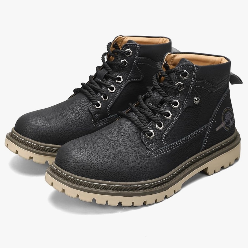 Shaire Men's Leather Chukka Boots | Lace-Up Ankle Boots for